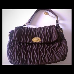 Vieta Brown Handbag